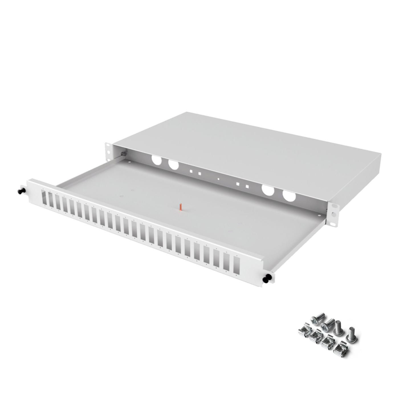 19" 1U 24 Port SC Duplex Fiber Optik Patch Panel Full(Dolu) — 4