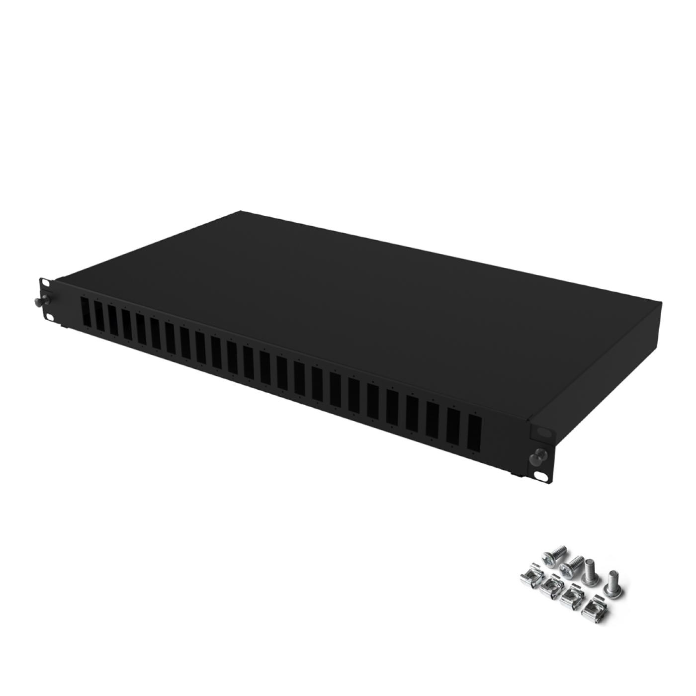 19" 1U 24 Port SC Duplex Fiber Optik Patch Panel Full(Dolu) — 5
