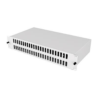 19" 2U 48 Port SC Duplex Fiber Optik Patch Panel Full(Dolu) — 3