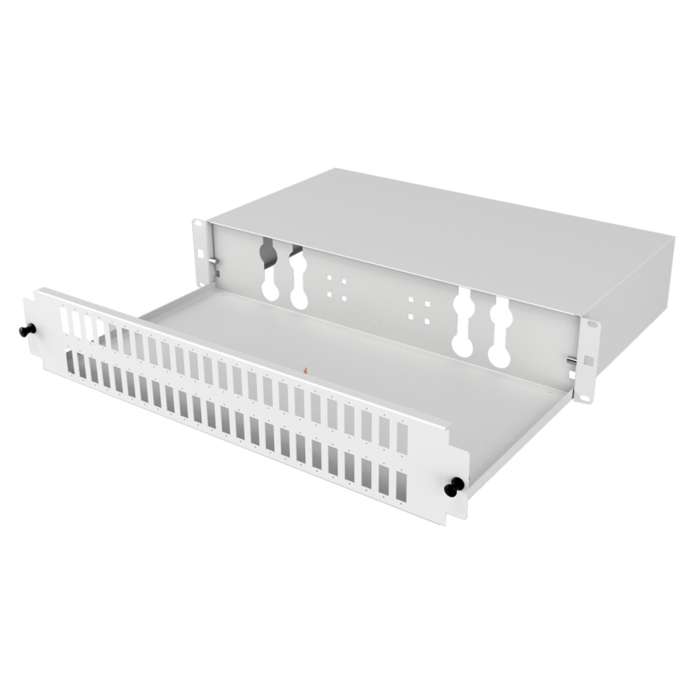 19" 2U 48 Port SC Duplex Fiber Optik Patch Panel Full(Dolu) — 4