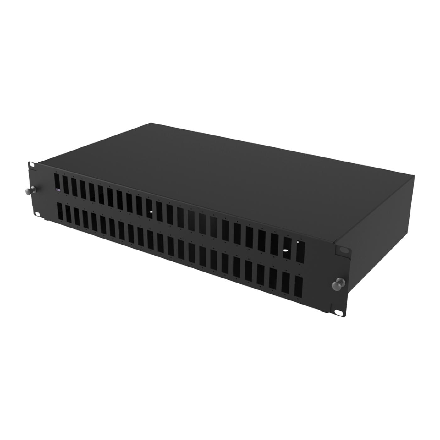19" 2U 48 Port SC Duplex Fiber Optik Patch Panel Full(Dolu) — 7
