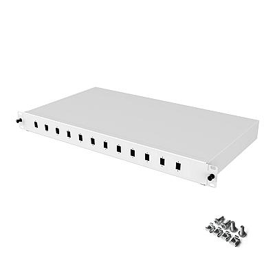 19" 1U 12 Port LC Duplex Fiber Optik Patch Panel Full(Dolu) — 2