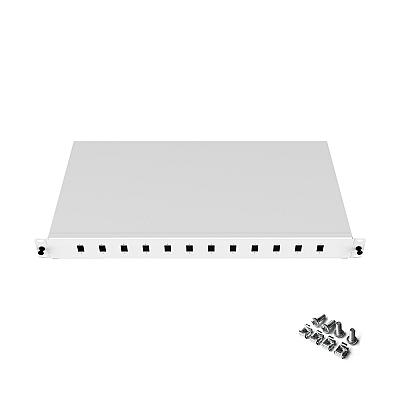 19" 1U 12 Port LC Duplex Fiber Optik Patch Panel Full(Dolu) — 3