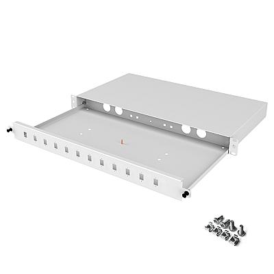 19" 1U 12 Port LC Duplex Fiber Optik Patch Panel Full(Dolu) — 4