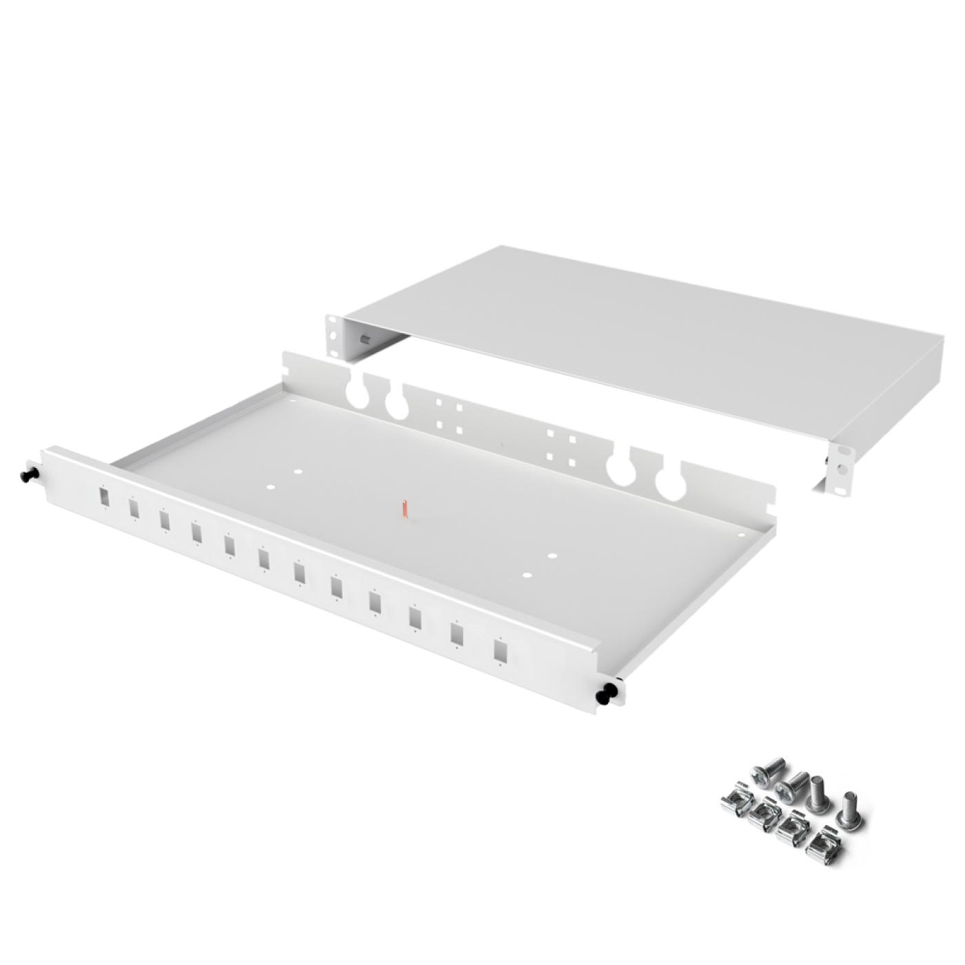 19" 1U 12 Port LC Duplex Fiber Optik Patch Panel Full(Dolu) — 5