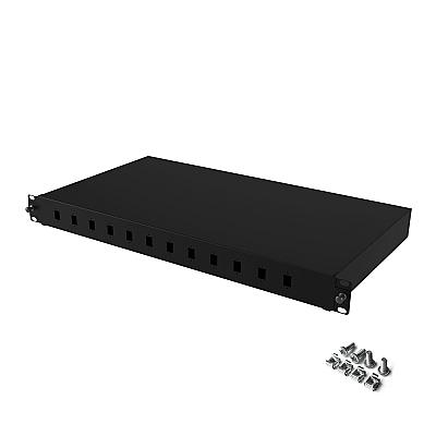 19" 1U 12 Port LC Duplex Fiber Optik Patch Panel Full(Dolu) — 6
