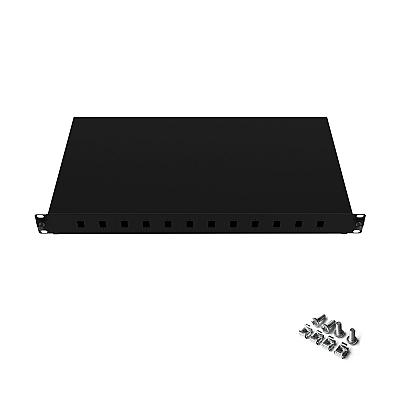 19" 1U 12 Port LC Duplex Fiber Optik Patch Panel Full(Dolu) — 7