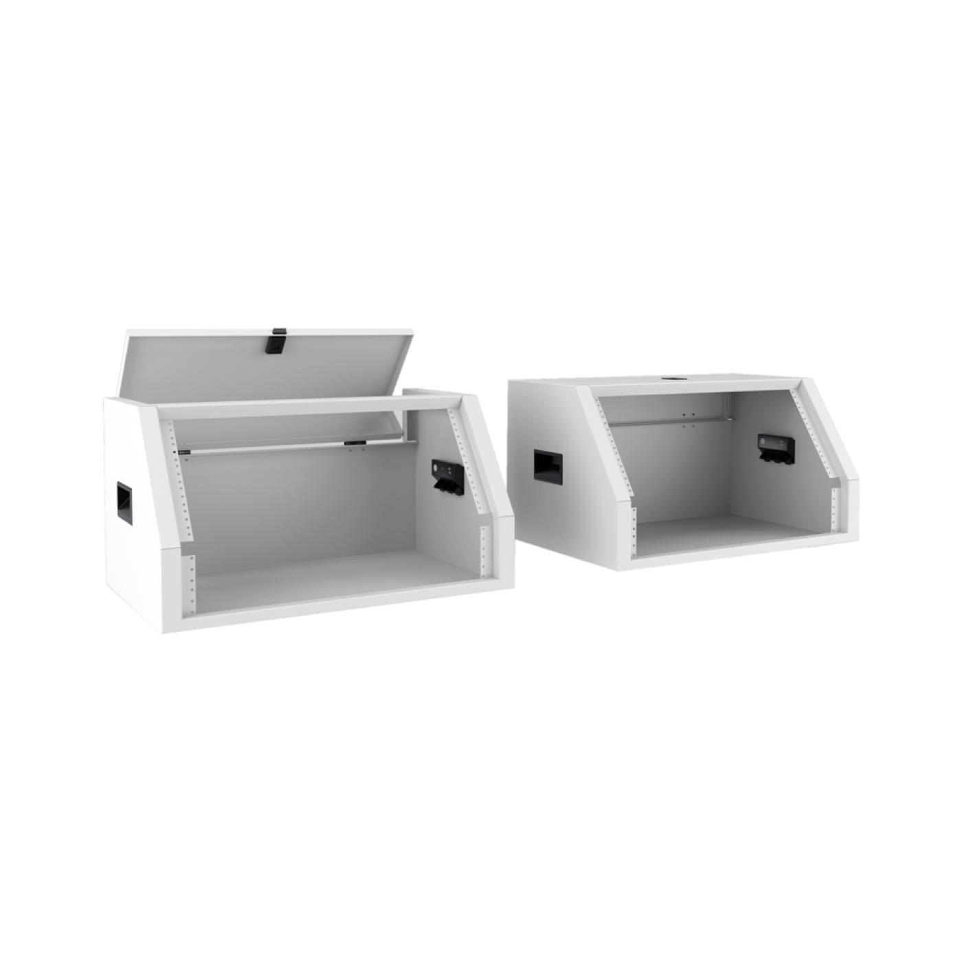 10U 19" Eğimli Sloping Panel Kontrol Kabini — 5