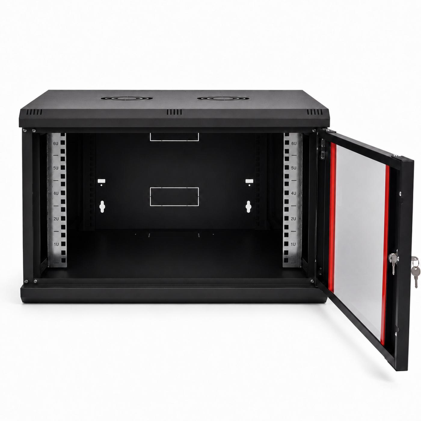 9U 19" 450mm Duvar Tipi Aptus Serisi Rack Kabinet — 3