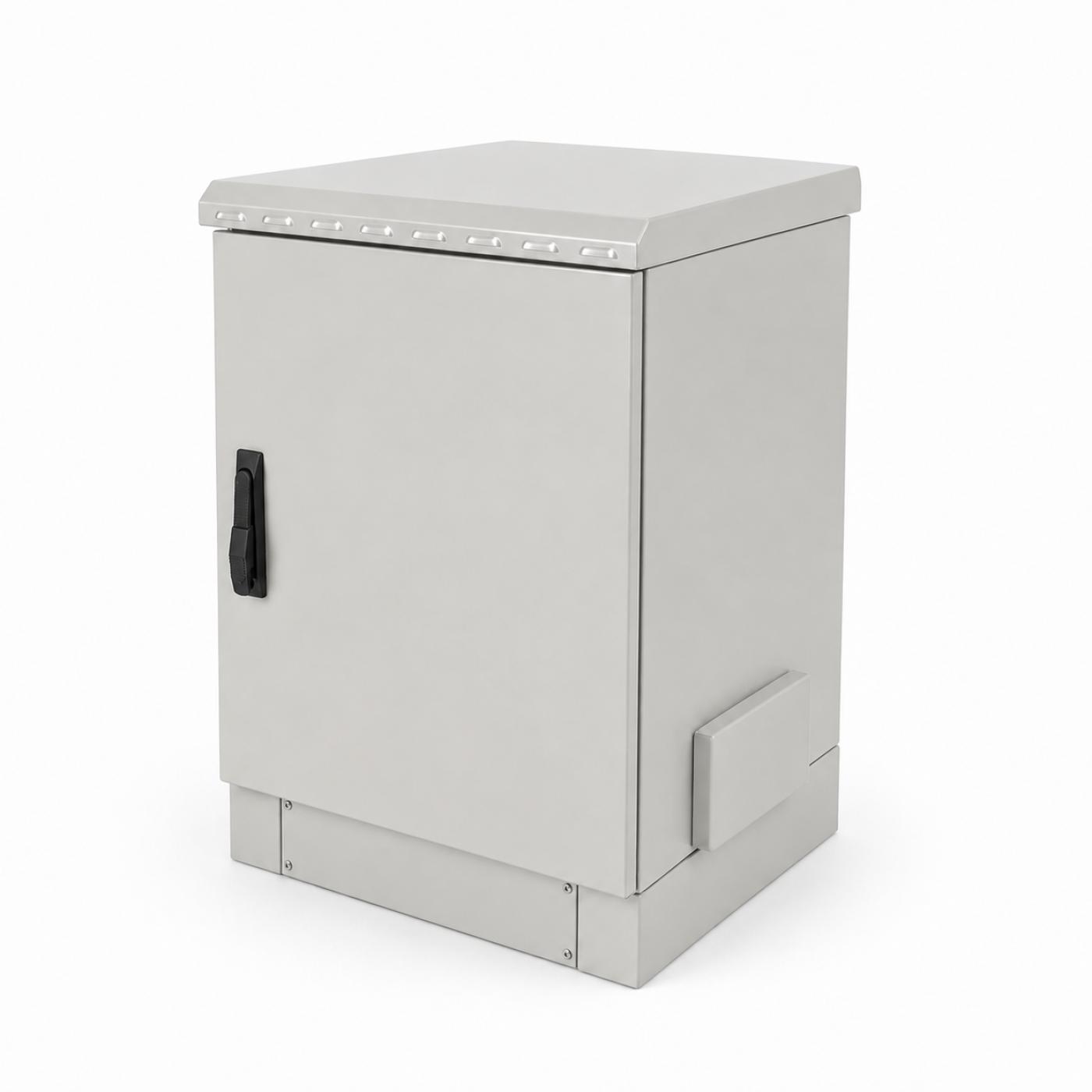 16U 19" 450mm Outdoor Rack Kabinet Çift Cidarlı — 6