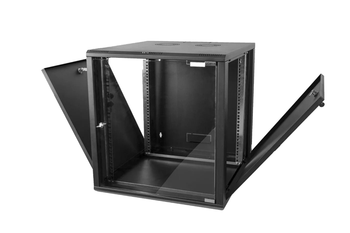12U 19" 600mm Duvar Tipi Rack Kabin — 2