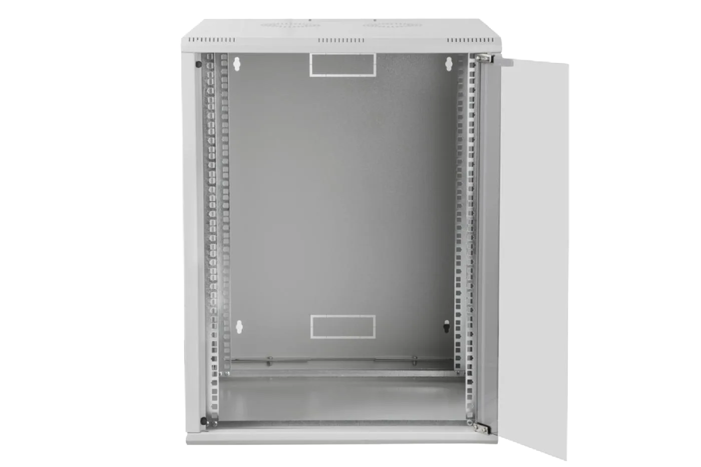 15U 19" 600mm Duvar Tipi Rack Kabinet Beyaz — 3