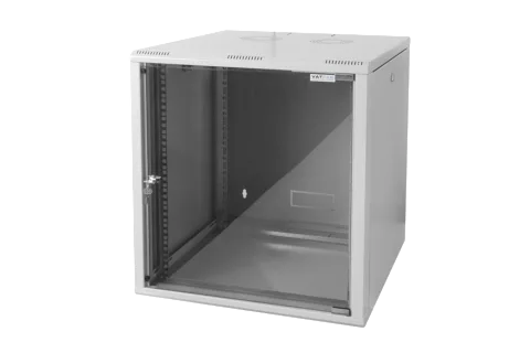 12U 19" 600mm Duvar Tipi Rack Kabinet Beyaz