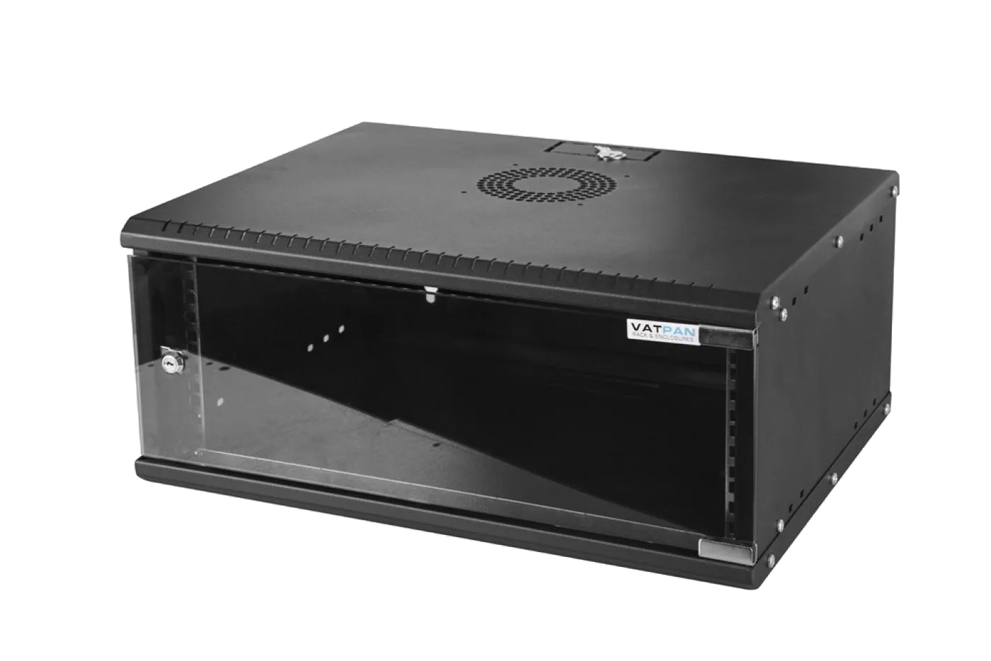 4U 19" 400mm Duvar Tipi Rack Kabinet
