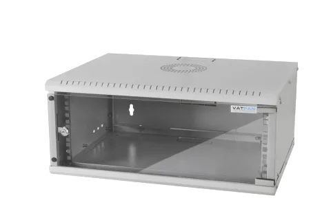 4U 19" 400mm Duvar Tipi Rack Kabinet
