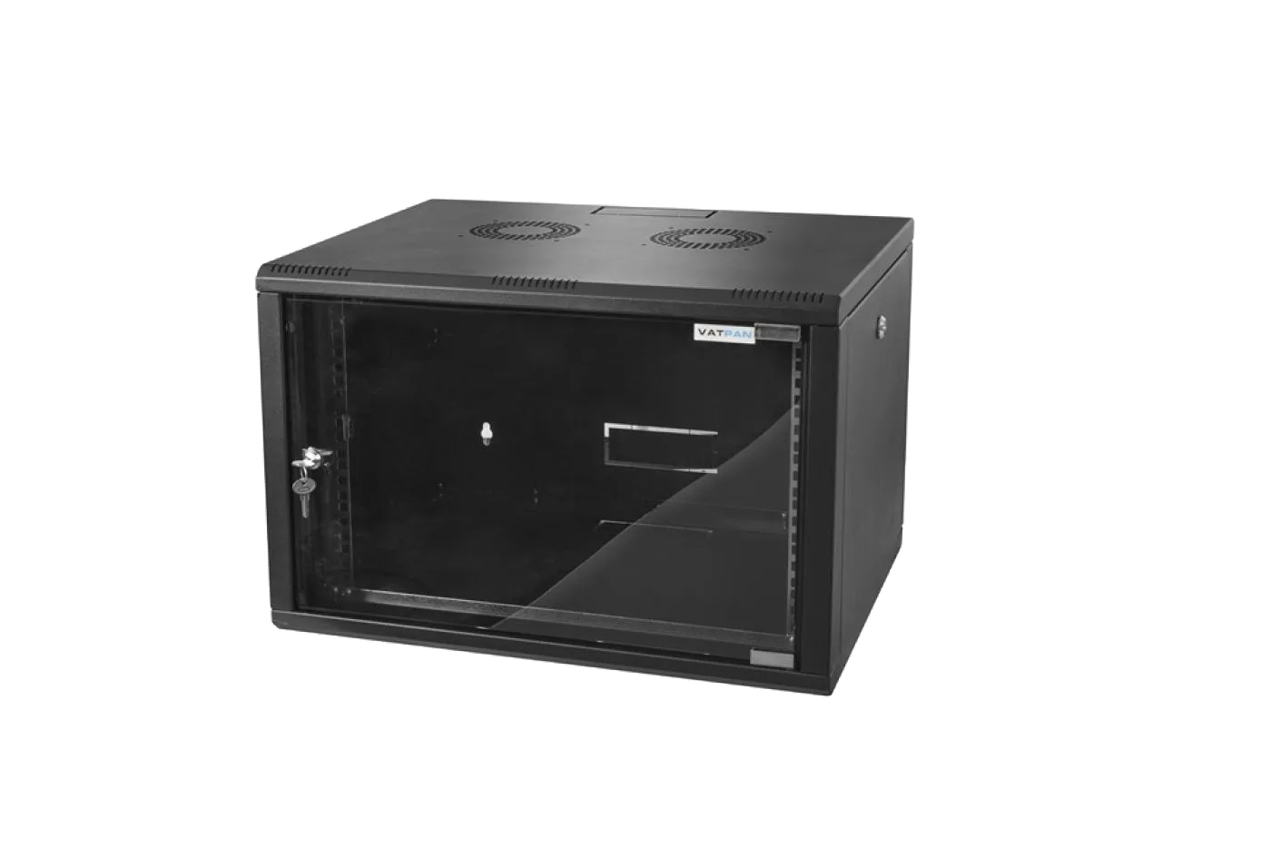 7U 19" 450mm Duvar Tipi Rack Kabinet