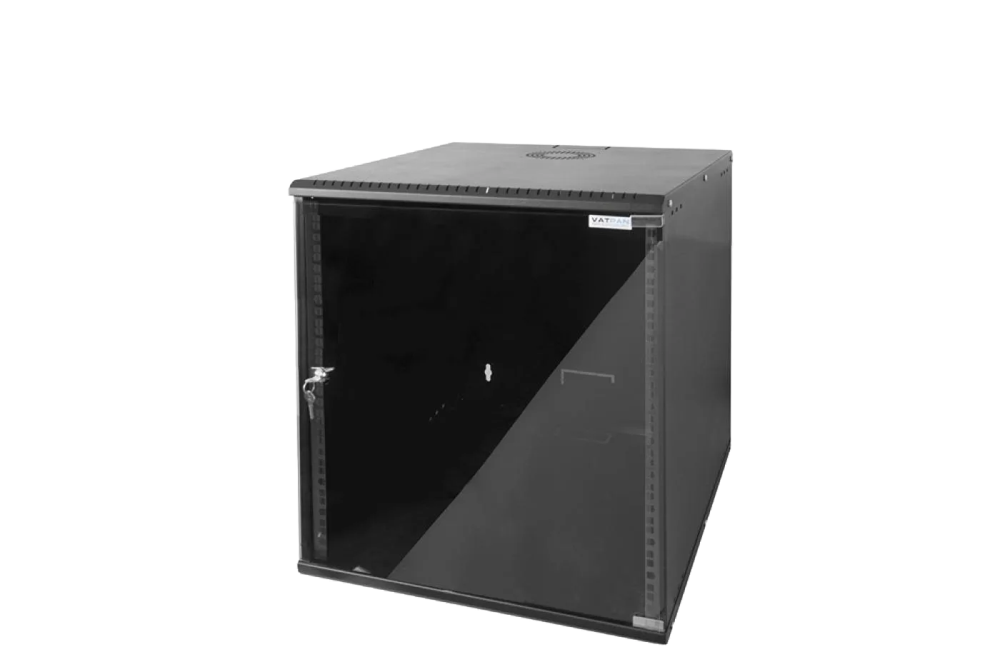 12U 19" 400mm Duvar Tipi Rack Kabin — 2