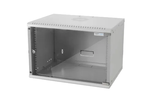 7U 19" 400mm Duvar Tipi Rack Kabinet Beyaz