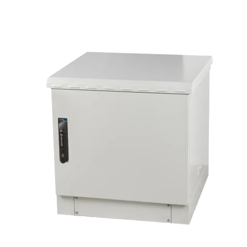 7U 19" 600mm Outdoor Rack Kabinet Çift Cidarlı