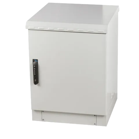 16U 19" 600mm Outdoor Rack Kabinet Çift Cidarlı