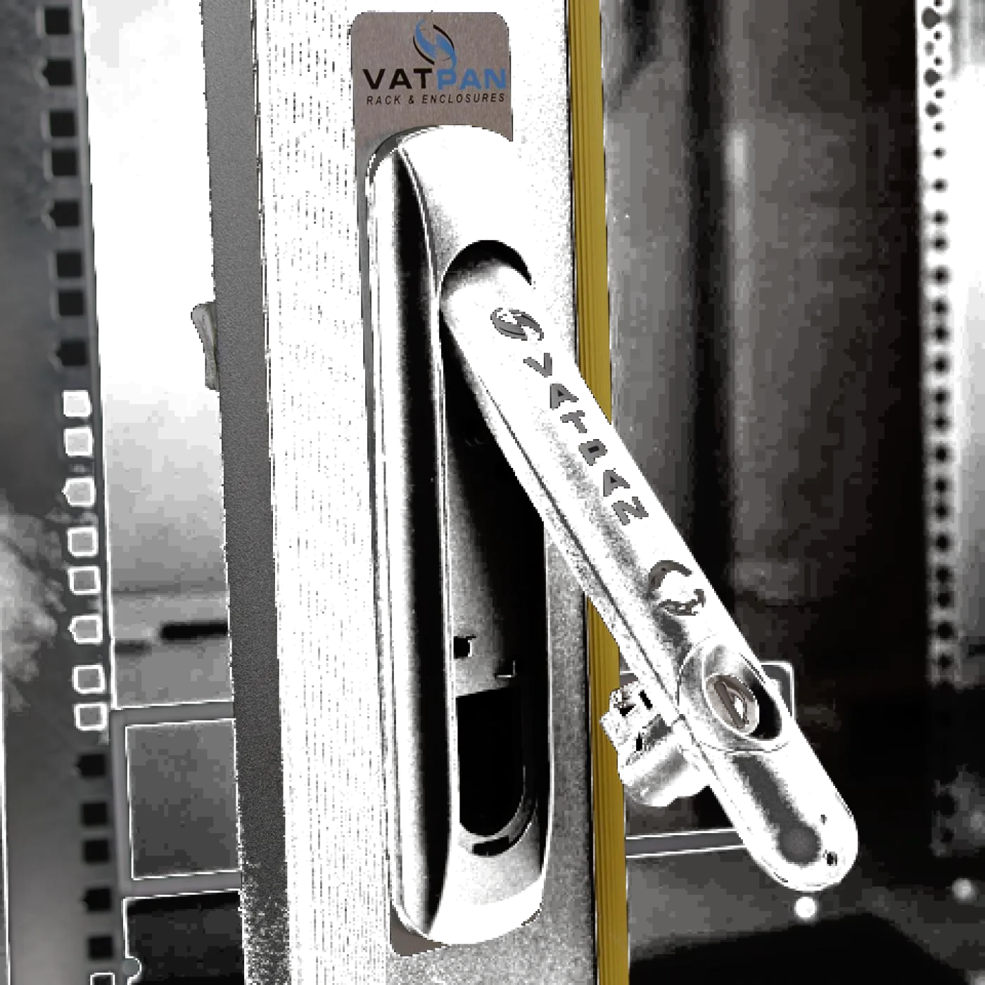 12U 19" 600x600 Dikili Tip Rack Kabinet — 6