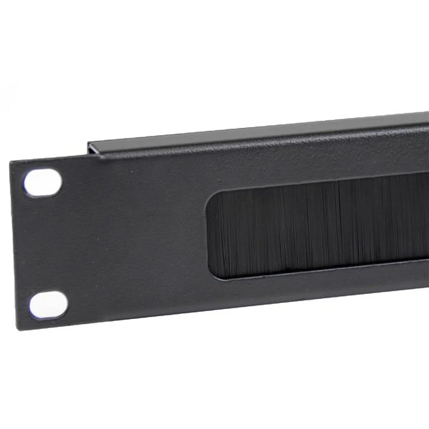 19" 1U Yatay Kablo Düzenleyici Fırçalı Organizer — 3