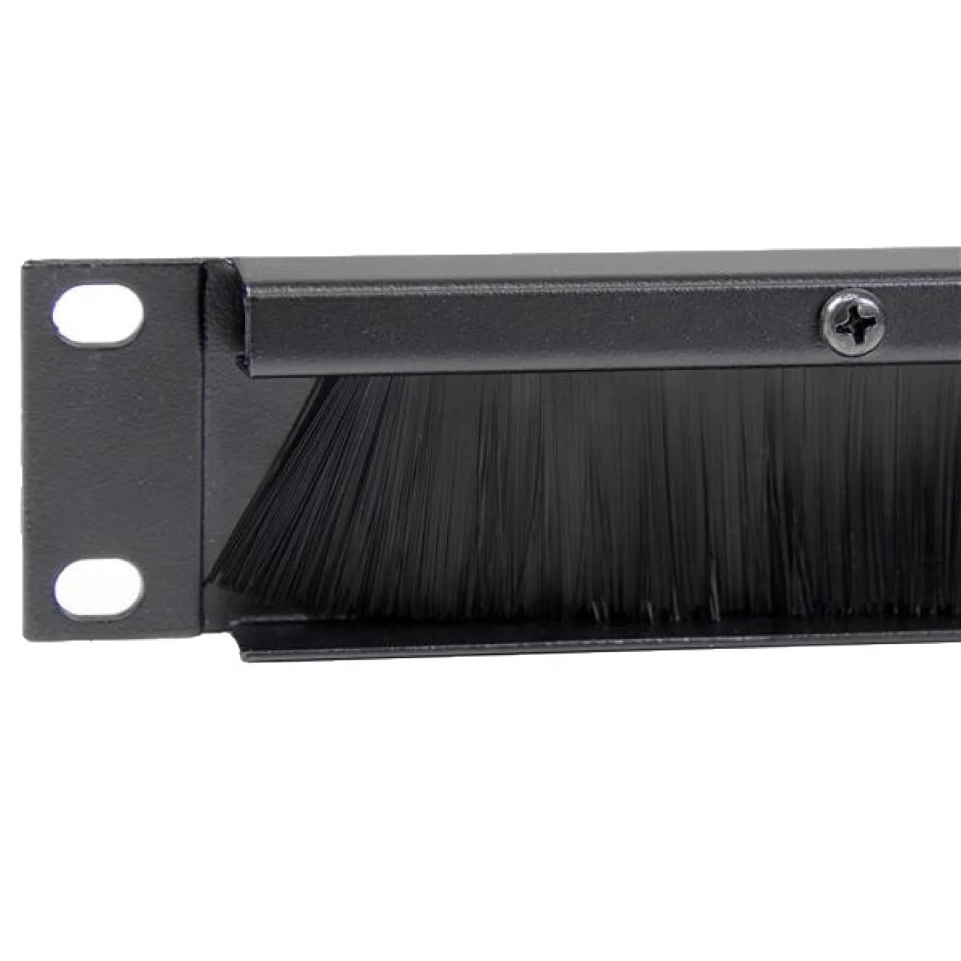 19" 1U Yatay Kablo Düzenleyici Fırçalı Organizer — 4