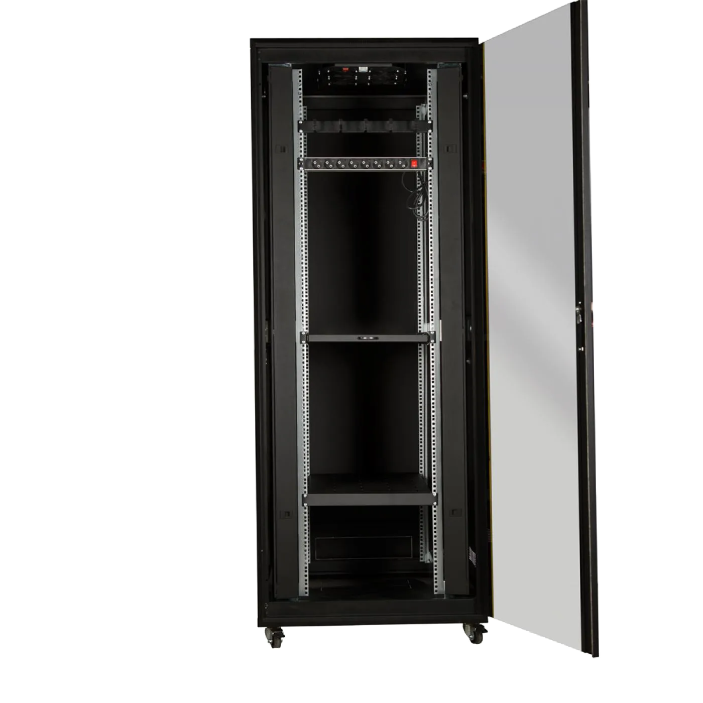 42U 19" 800x1000mm Dikili Tip Dolu Set Rack Kabinet — 2