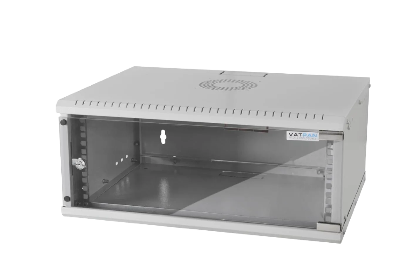 4U 19" 600mm Duvar Tipi Rack Kabinet