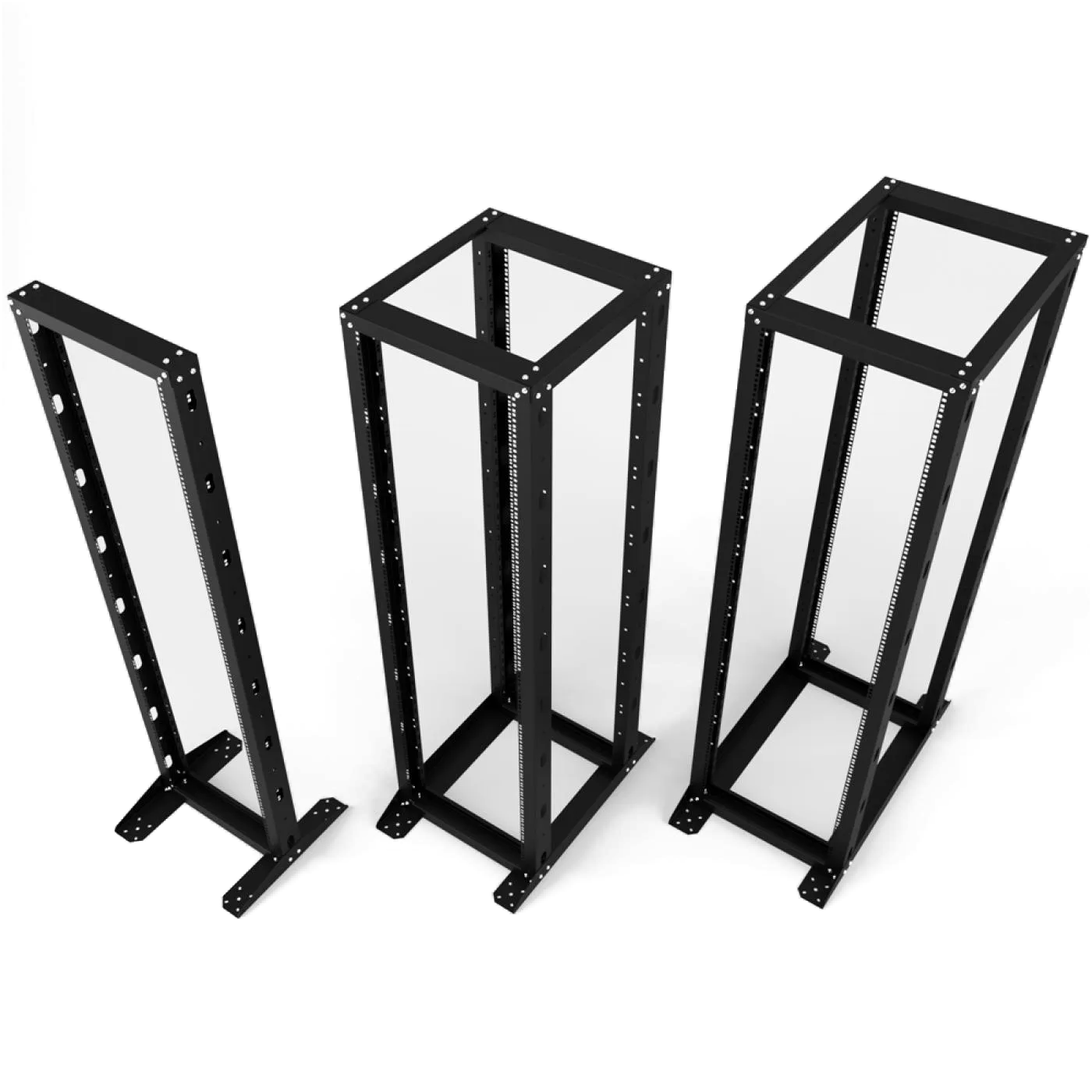 16U 19" Open Rack Double Cabinets 800mm — 7