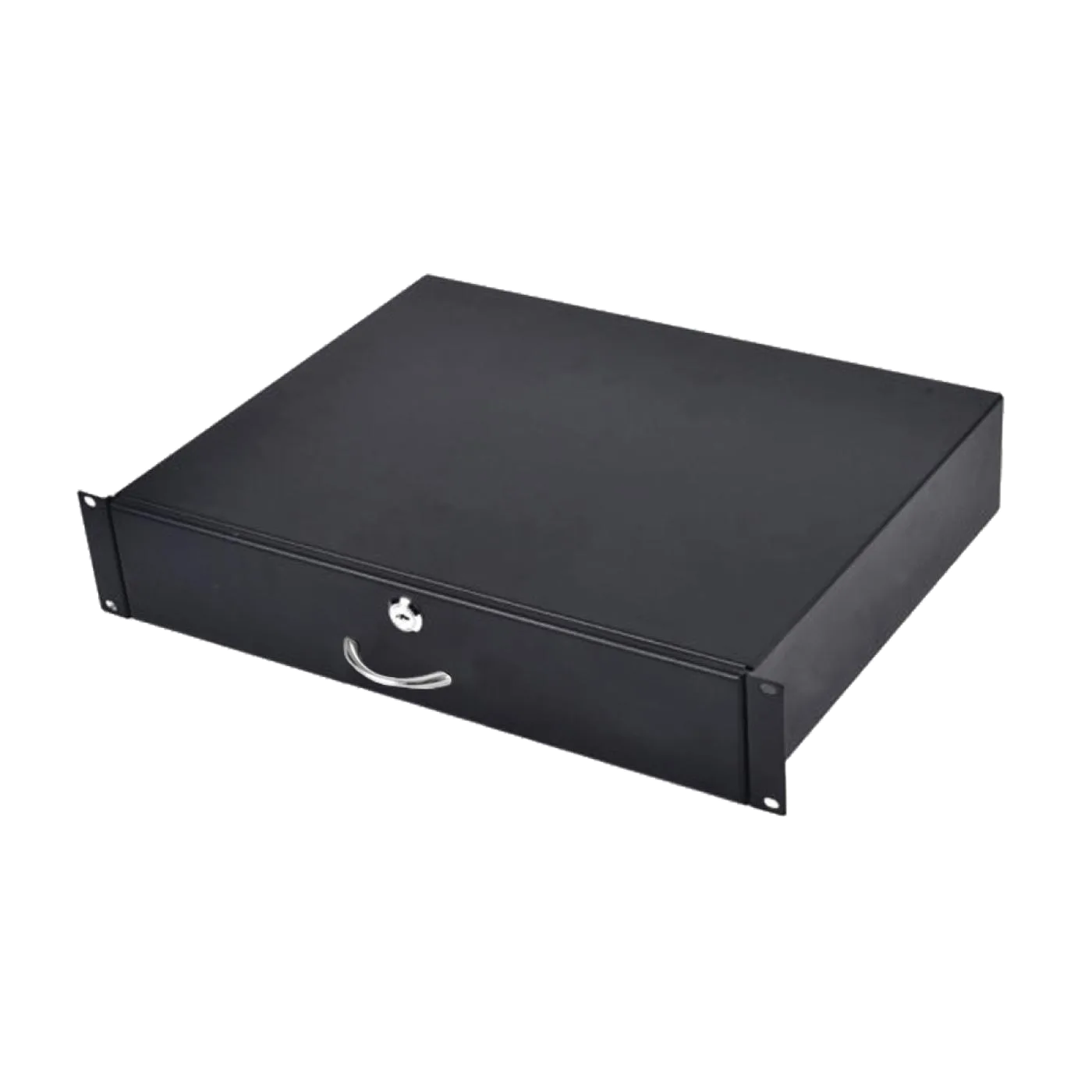 19" 2U Kitlitlenebilir Rack Kabin Depolama Çekmecesi 350mm