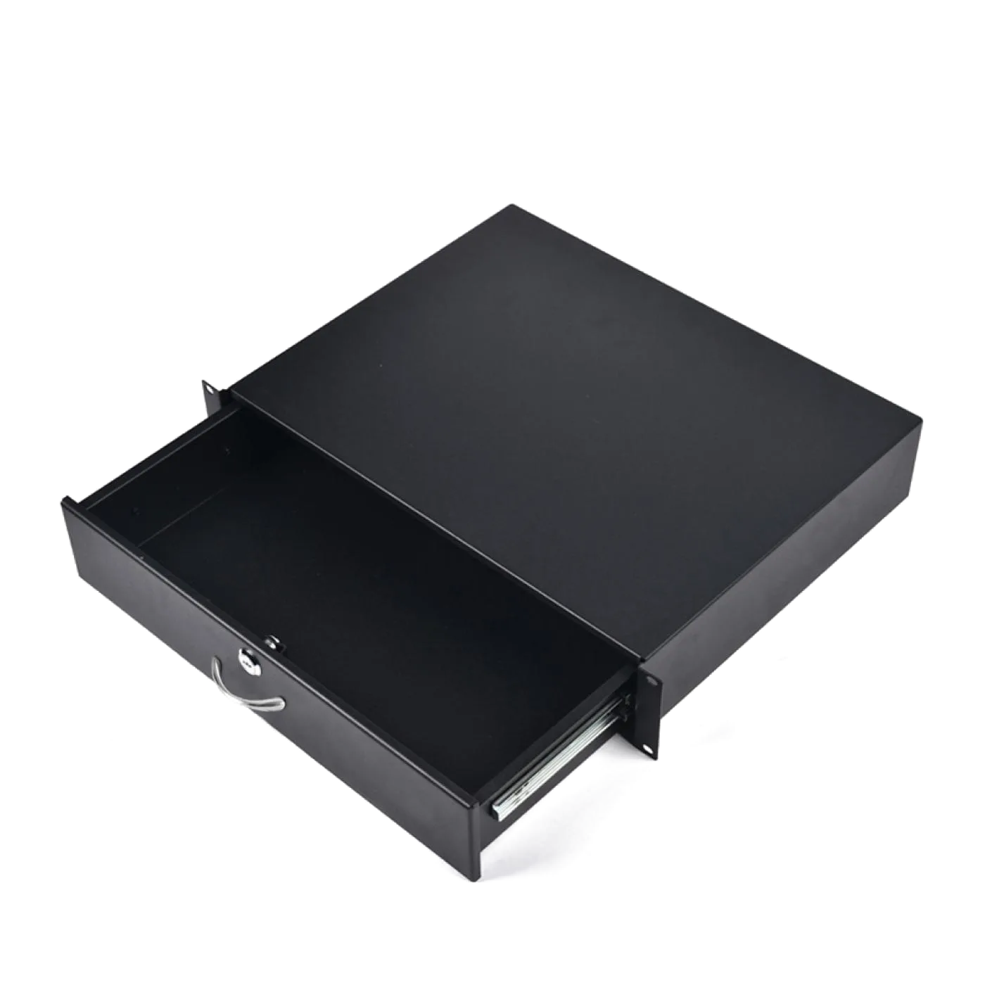 19" 2U Kitlitlenebilir Rack Kabin Depolama Çekmecesi 350mm — 2