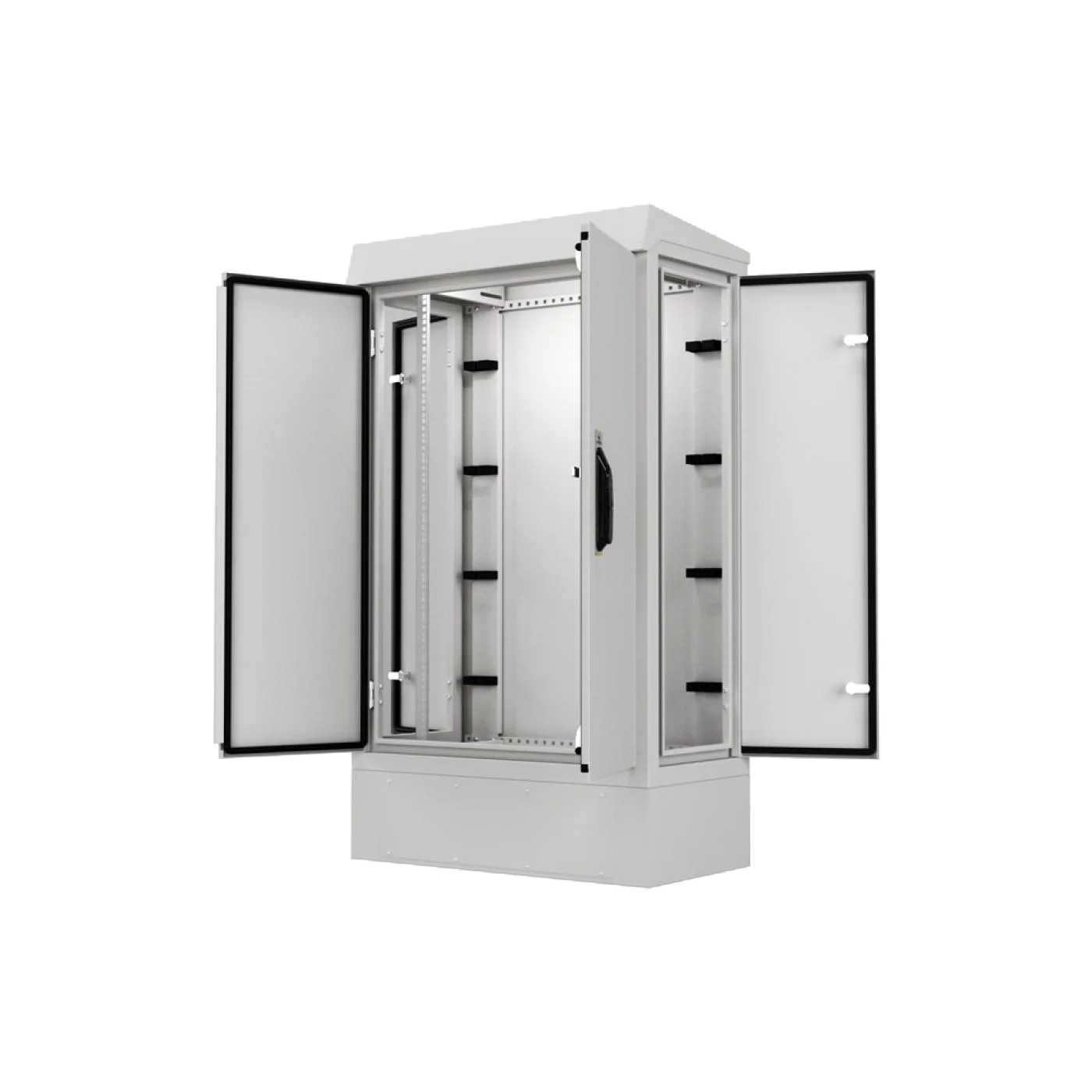 22U 19" 400mm Outdoor Fiber Optic Rack Kabinet — 5