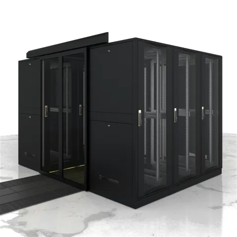 42U 19" 800x1000mm 6 lı Full Set Veri Merkezi Kabini