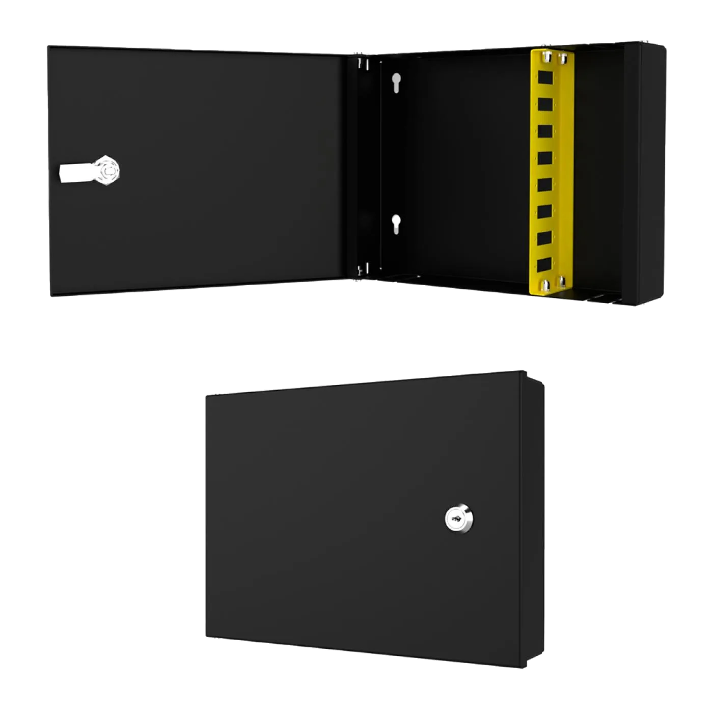 Duvar Tipi 8 Port SC Duplex Fiber Optik Kutu Dolu Set — 2