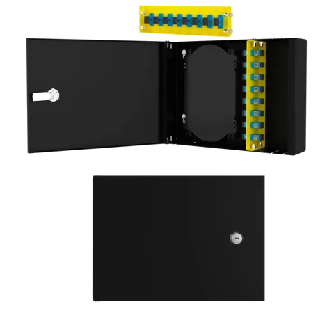 Duvar Tipi 8 Port SC Simplex Fiber Optik Kutu Dolu Set