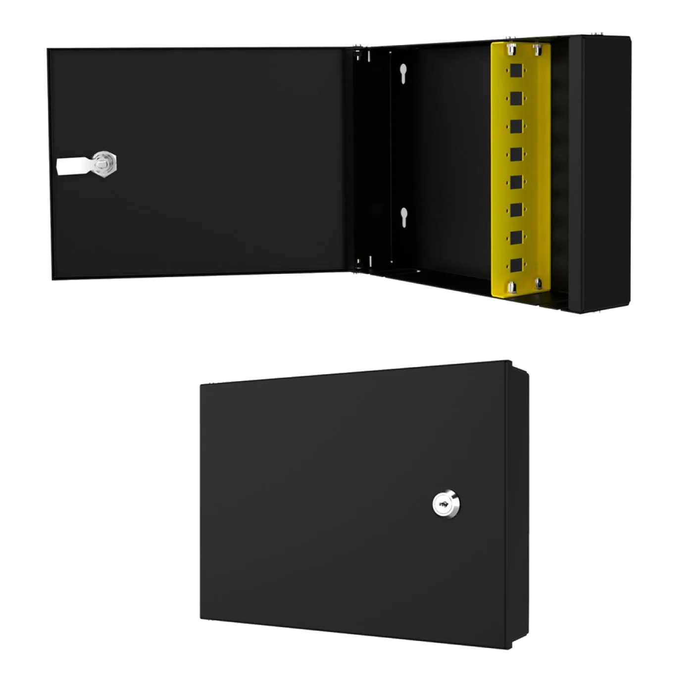 Duvar Tipi 8 Port SC Simplex Fiber Optik Kutu Boş