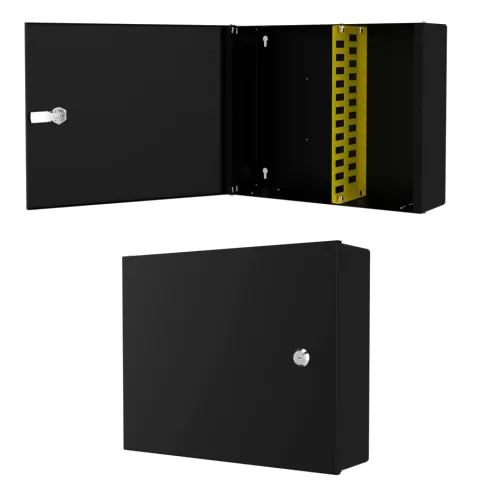 Duvar Tipi 12 Port LC Duplex Fiber Optik Kutu Boş