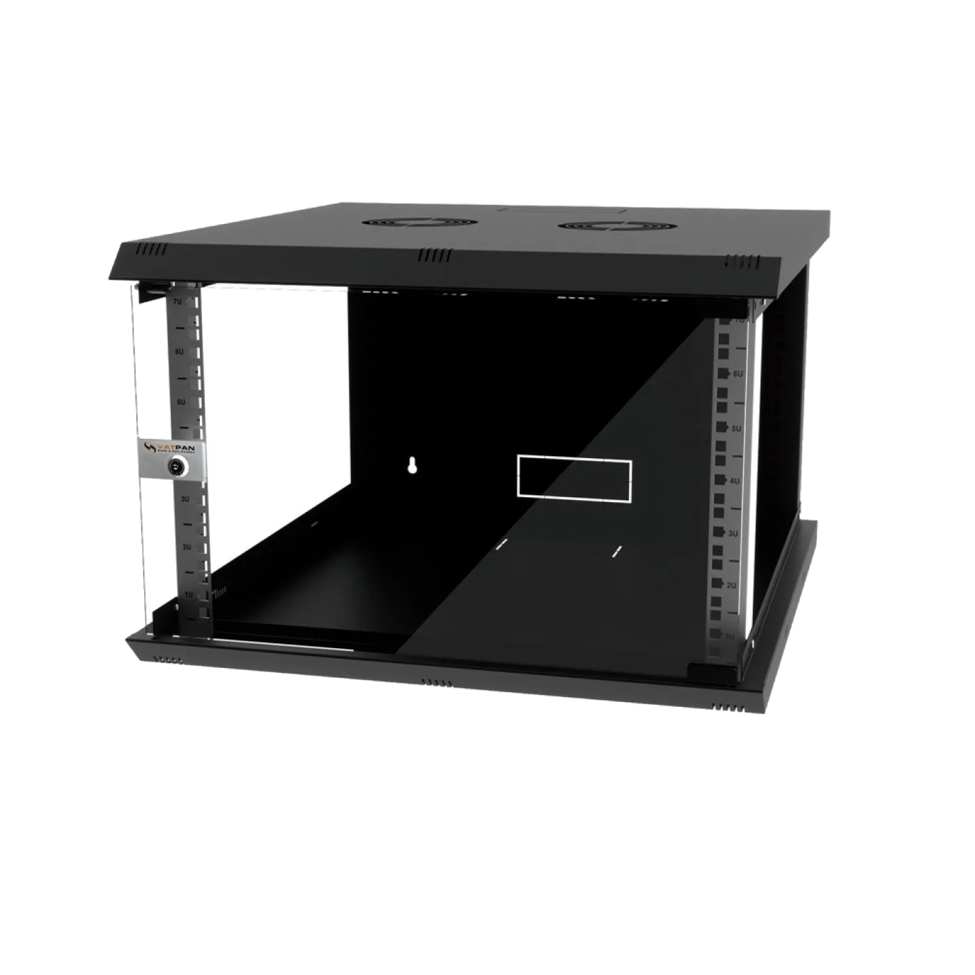 7U 19" 450mm Duvar Tipi Rack Kabinet — 7