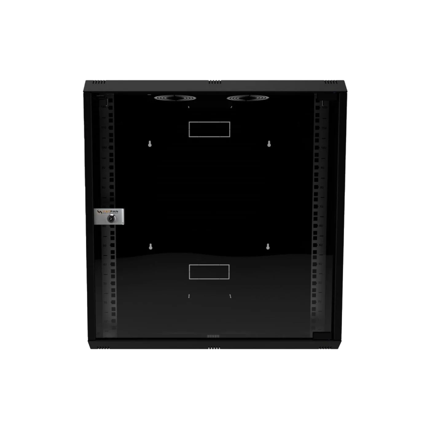 12U 19" 450mm Duvar Tipi Rack Kabinet — 3