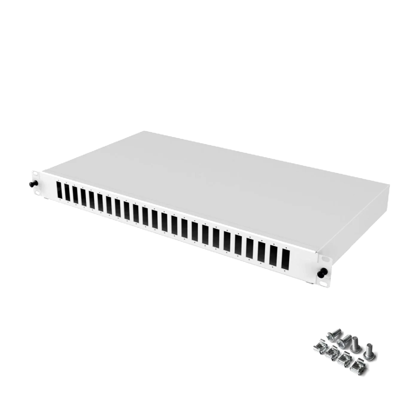19" 1U 24 Port SC Duplex Fiber Optik Patch Panel Full(Dolu) — 2