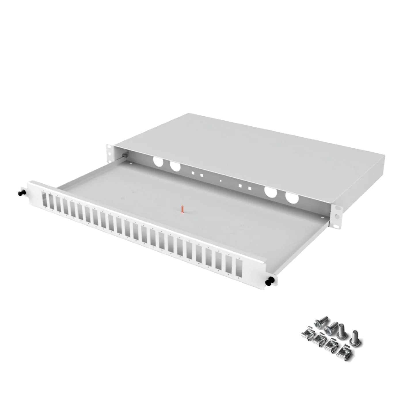 19" 1U 24 Port SC Duplex Fiber Optik Patch Panel Full(Dolu) — 4