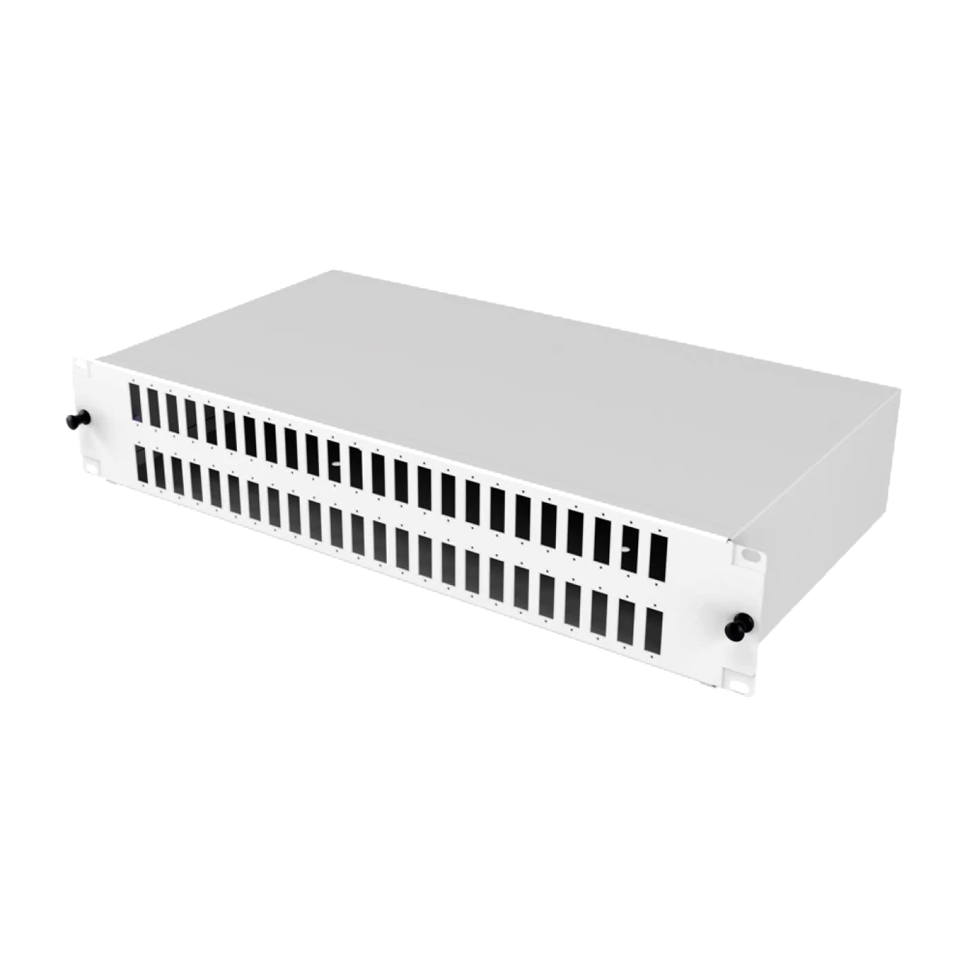19" 2U 48 Port SC Duplex Fiber Optik Patch Panel Full(Dolu) — 3