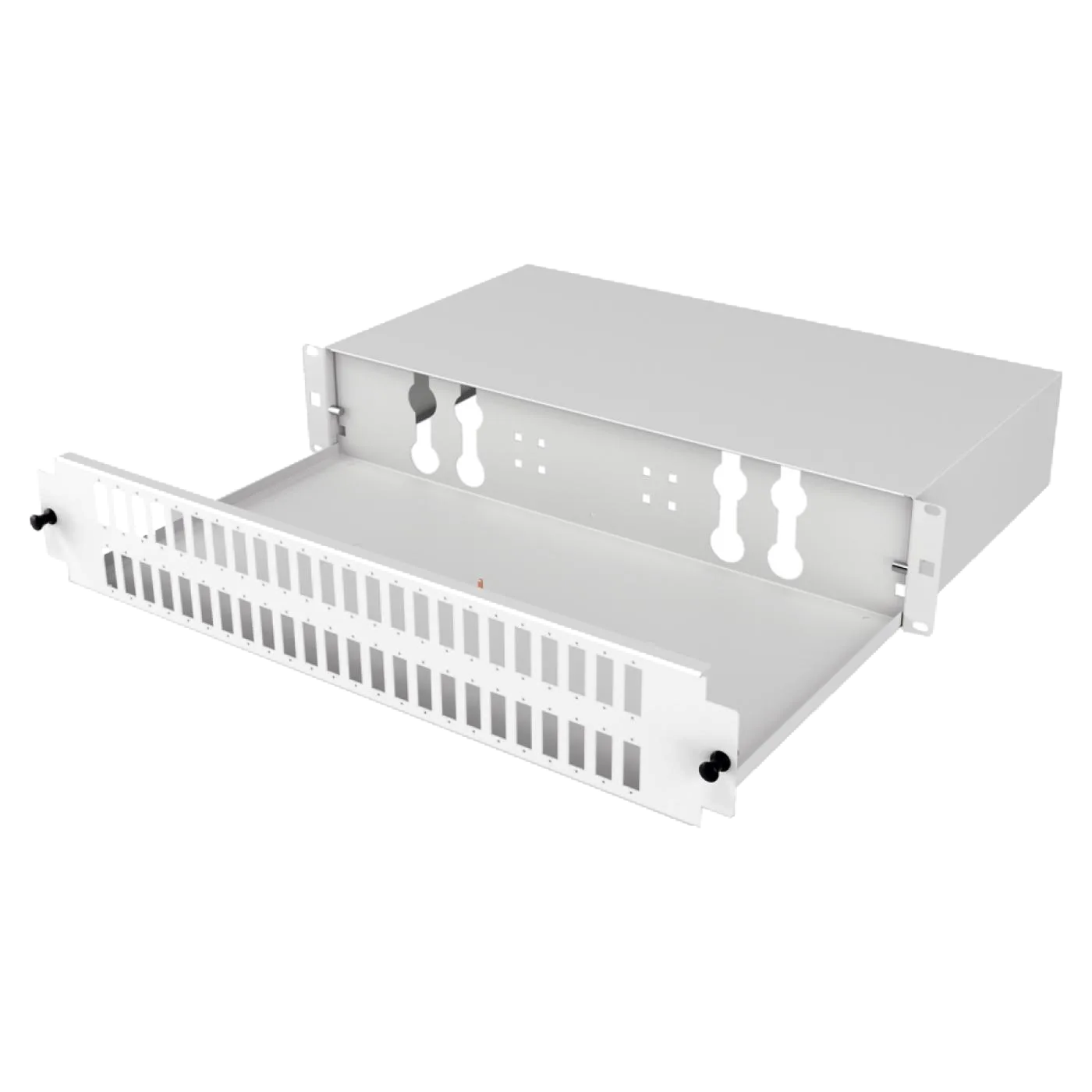 19" 2U 48 Port SC Duplex Fiber Optik Patch Panel Full(Dolu) — 4