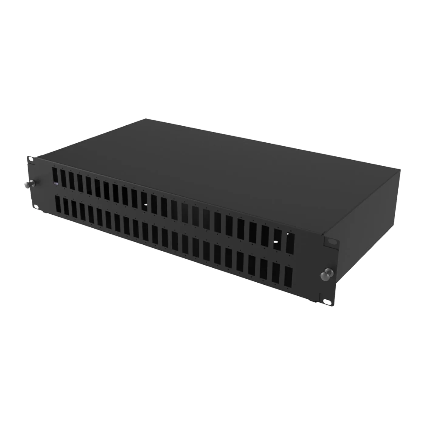19" 2U 48 Port SC Duplex Fiber Optik Patch Panel Full(Dolu) — 7