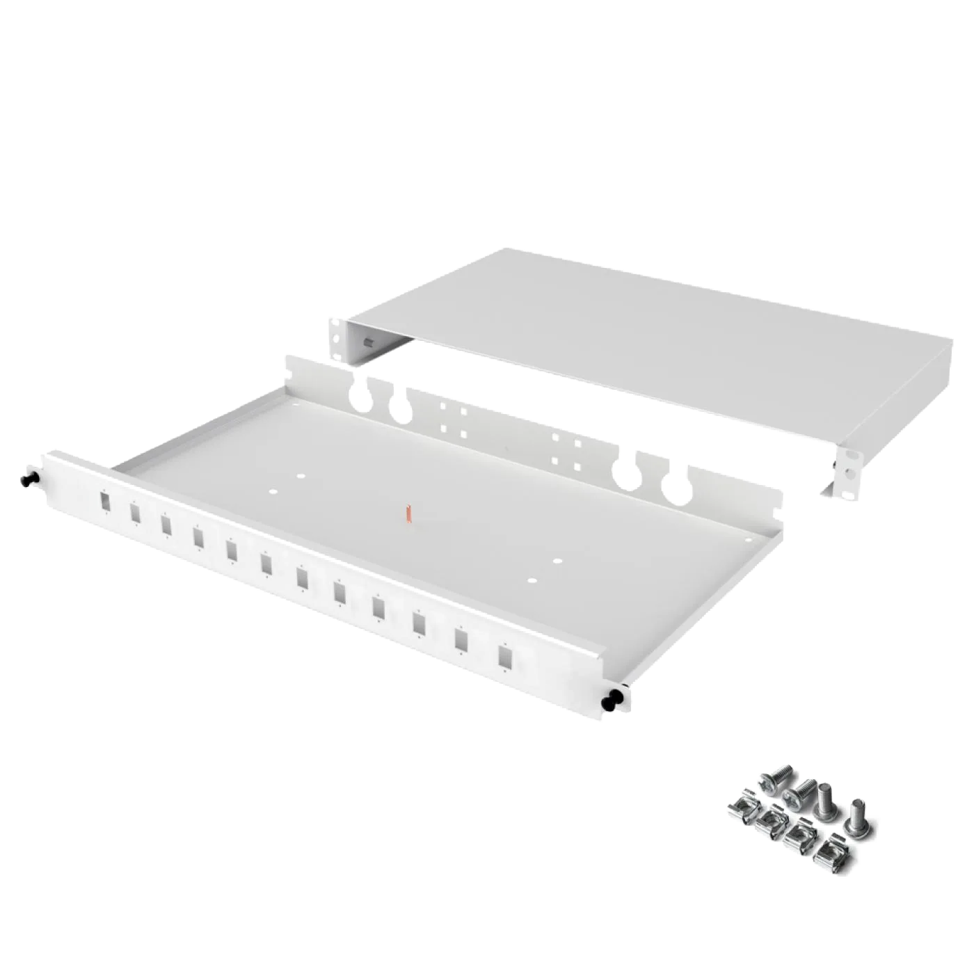 19" 1U 12 Port LC Duplex Fiber Optik Patch Panel Full(Dolu) — 5