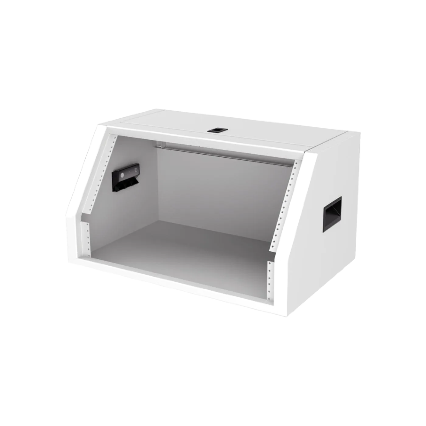 6U 19" Eğimli Sloping Panel Kontrol Kabini