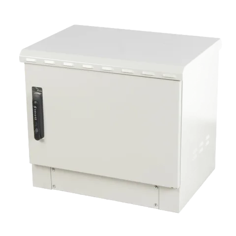 12U 19" 450mm Outdoor Rack Kabinet Çift Cidarlı